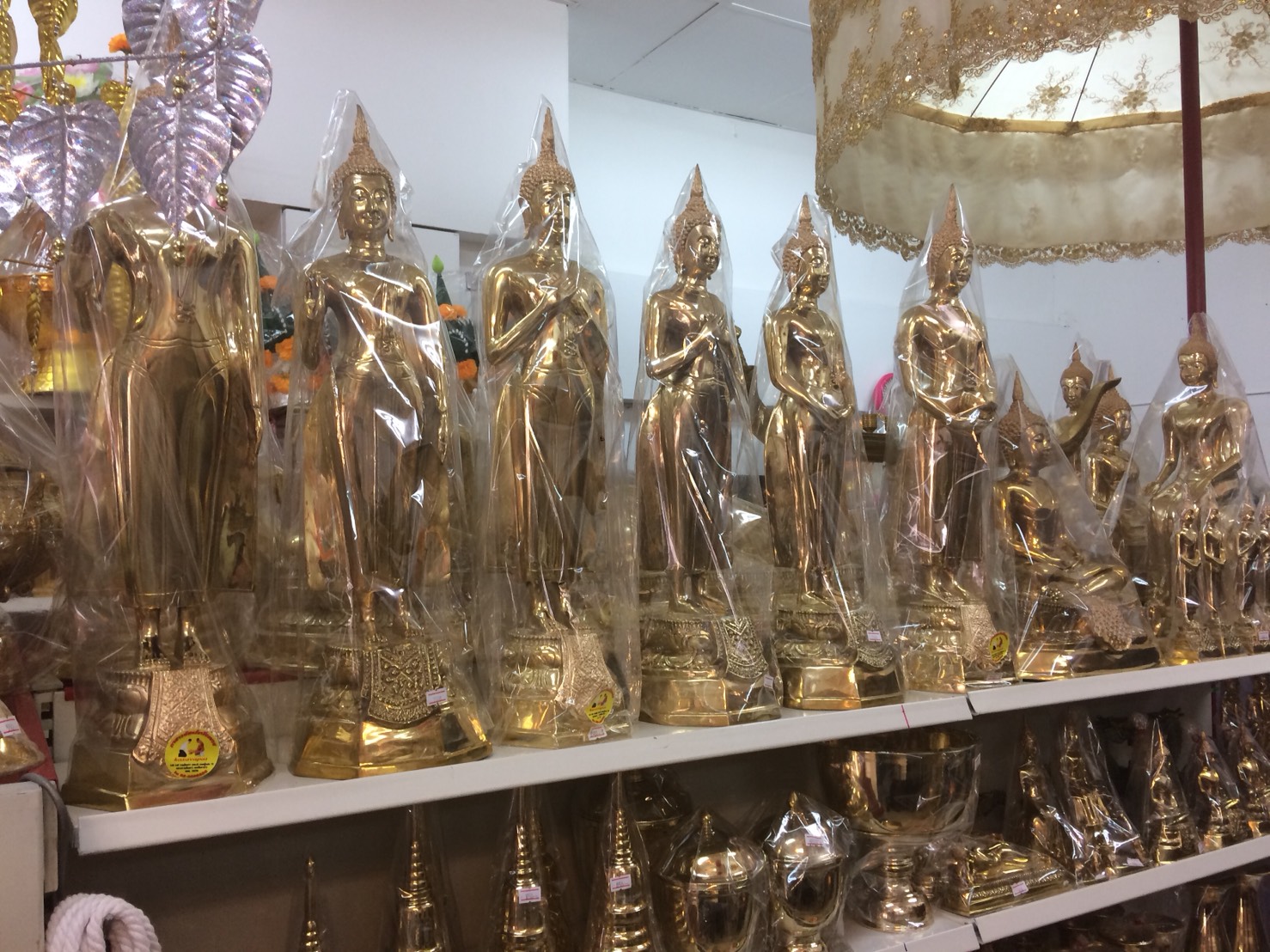 พระประจำวัน (ทองเหลือง หน้าตัก 9 นิ้ว)