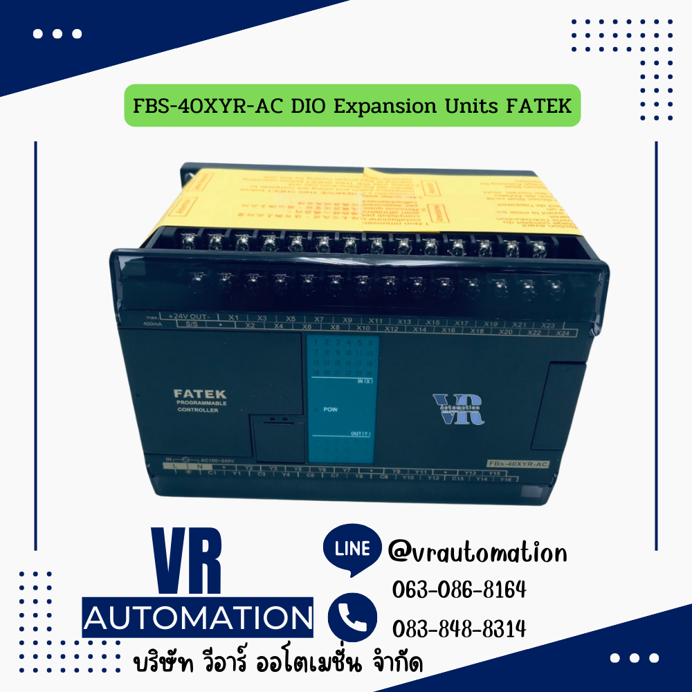 FBS-40XYR-AC DIO Expansion Units FATEK