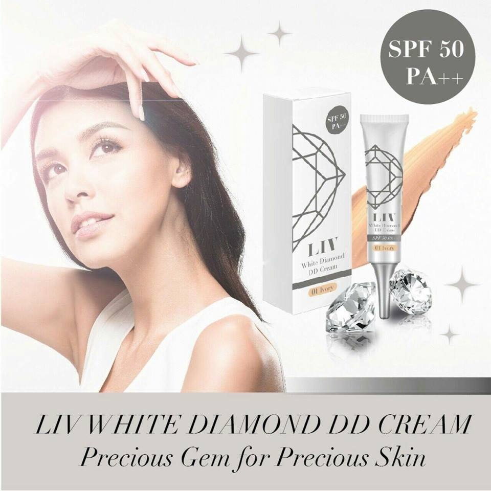 Liv White Diamond DD กันแดดครีมเพชร วิกกี้ มากกว่ากันแดดธรรมดา