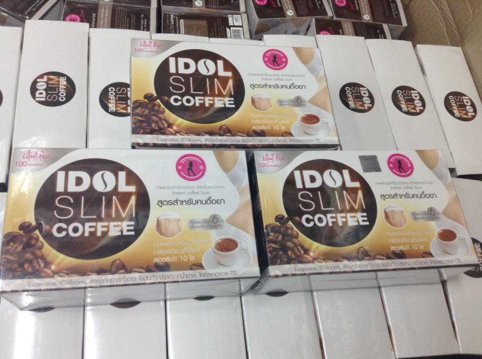 Idol Slim Coffee กาแฟปรุงสำเร็จชนิดผง สำหรับลดน้ำหนัก