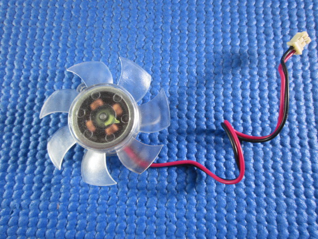 พัดลม ไม่มีกรอบ ขนาด 4.5cm ใช้ไฟ12v dc.