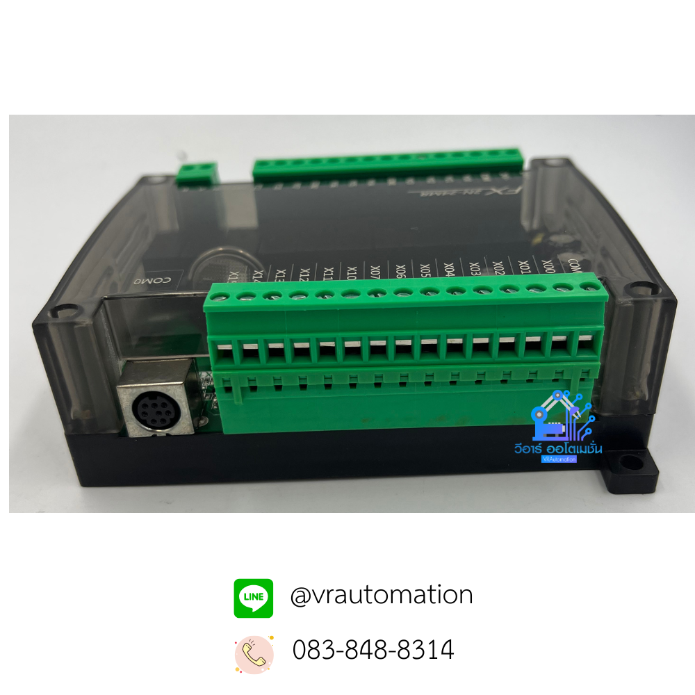 FX2N-24MR บอร์ดควบคุม PLC พร้อมช่องสัญญาณ I/O 24 ช่อง