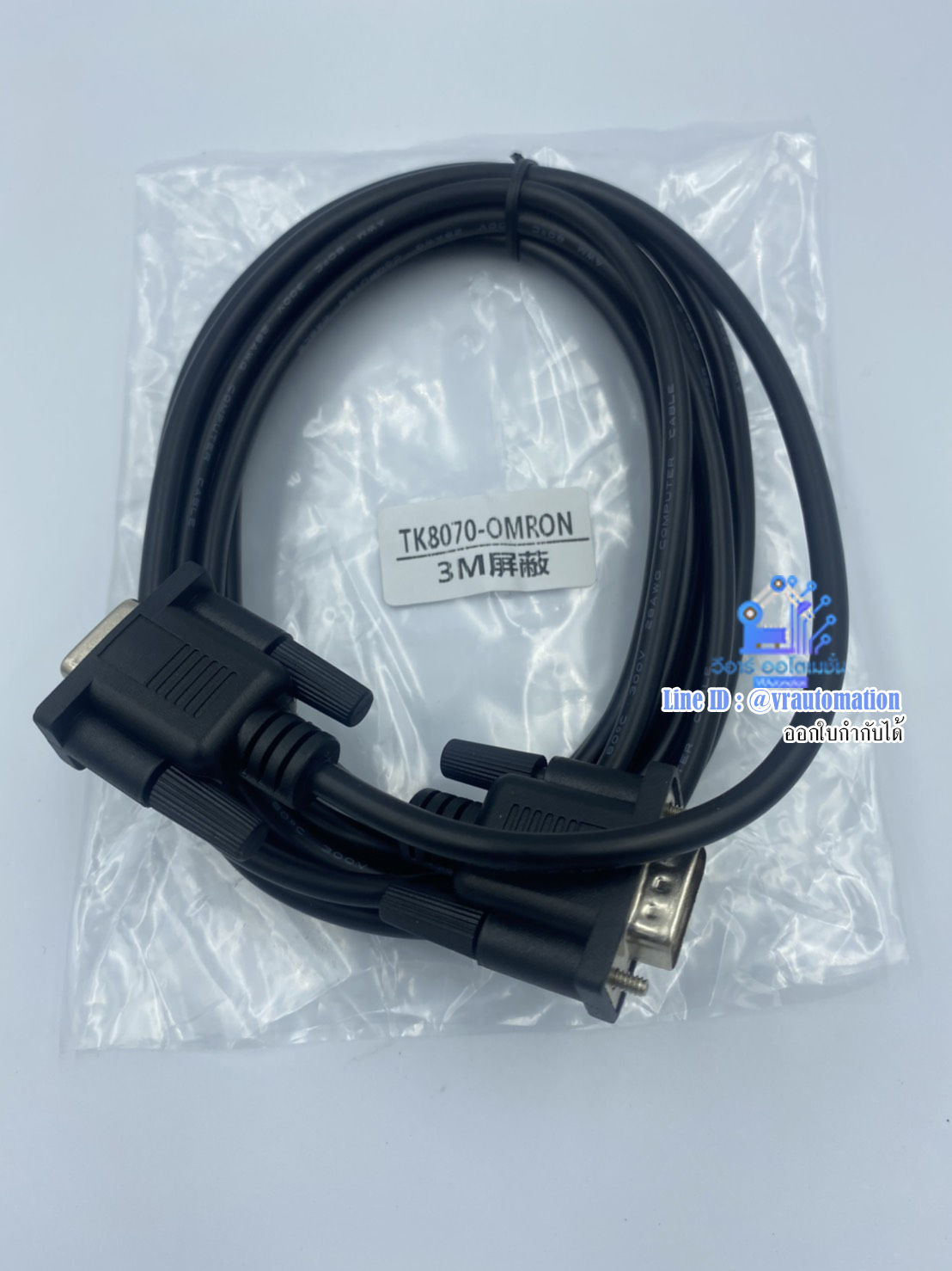 TK8070-OMRON สายจอทัชสกรีน สายจอทัชสกรีน Weintek Weinview TK8070 กับ PLC Omron/CP1H/1E/CJ