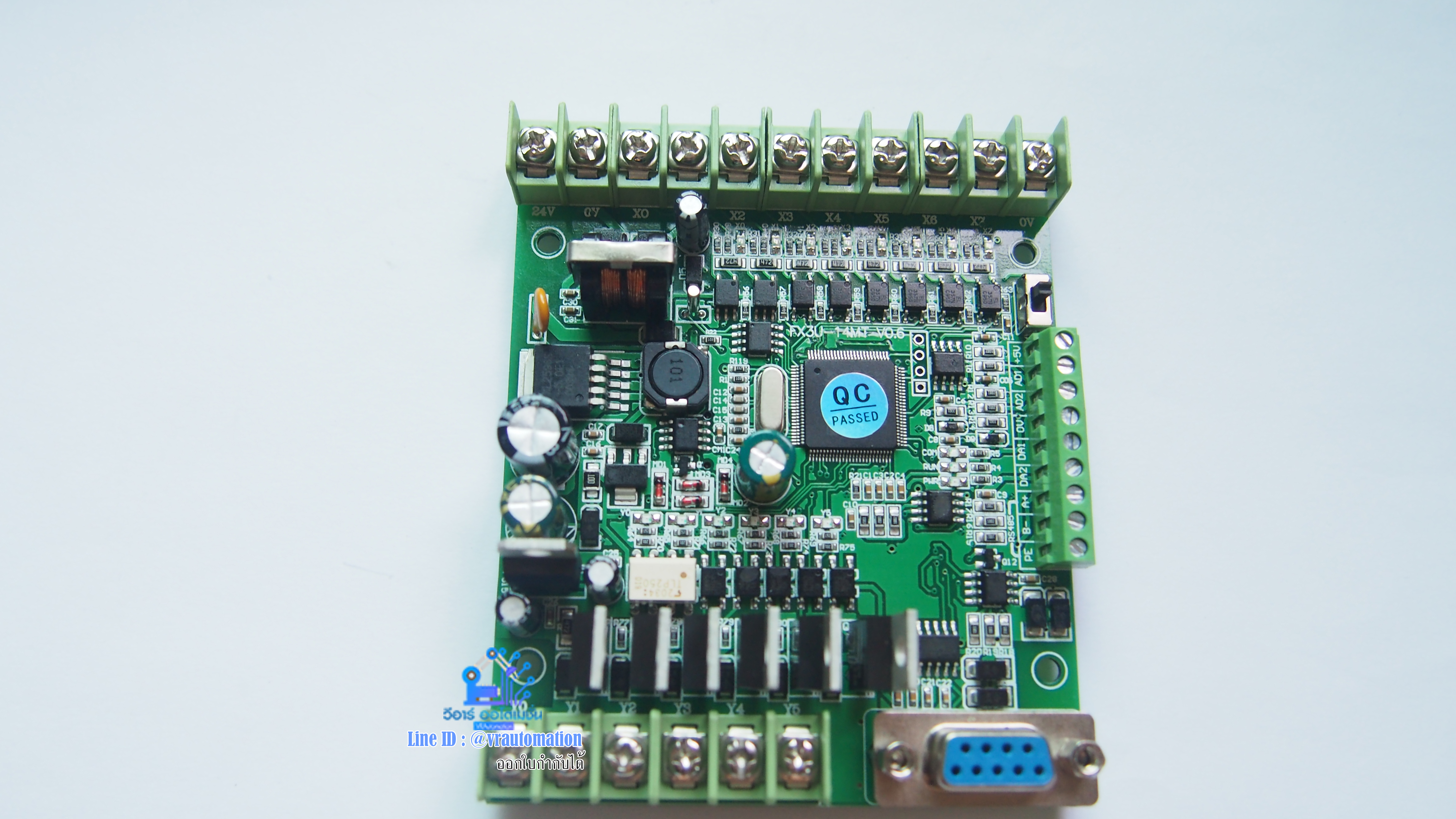 FX3U-14MT-2AD2DA PLC Board