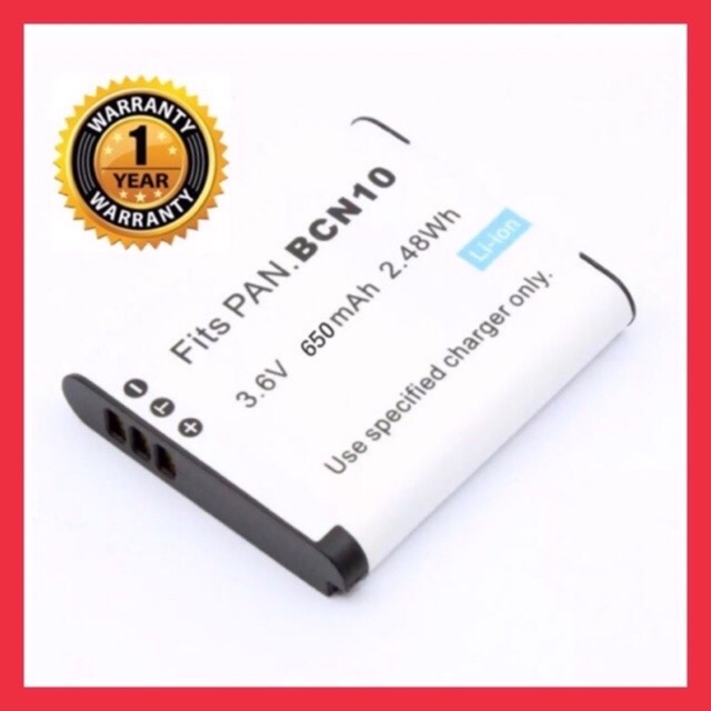 แบตเตอรี่ พานาโซนิค DMW-BCN10/Battery PANASONIC DMW-BCN10 แบตเตอรี่กล้อง Panasonic DMW-BCN10 DMW-BCN10E DMW-BCN10PP DMW-BCN10GK ใช้กับกล้อง Panasonic Lumix DMC-LF1 DMCLF1
