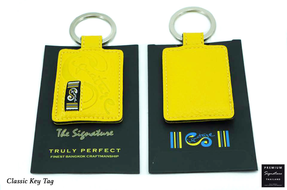 Light Yellow(เหลือง) - Key Tag Classic
