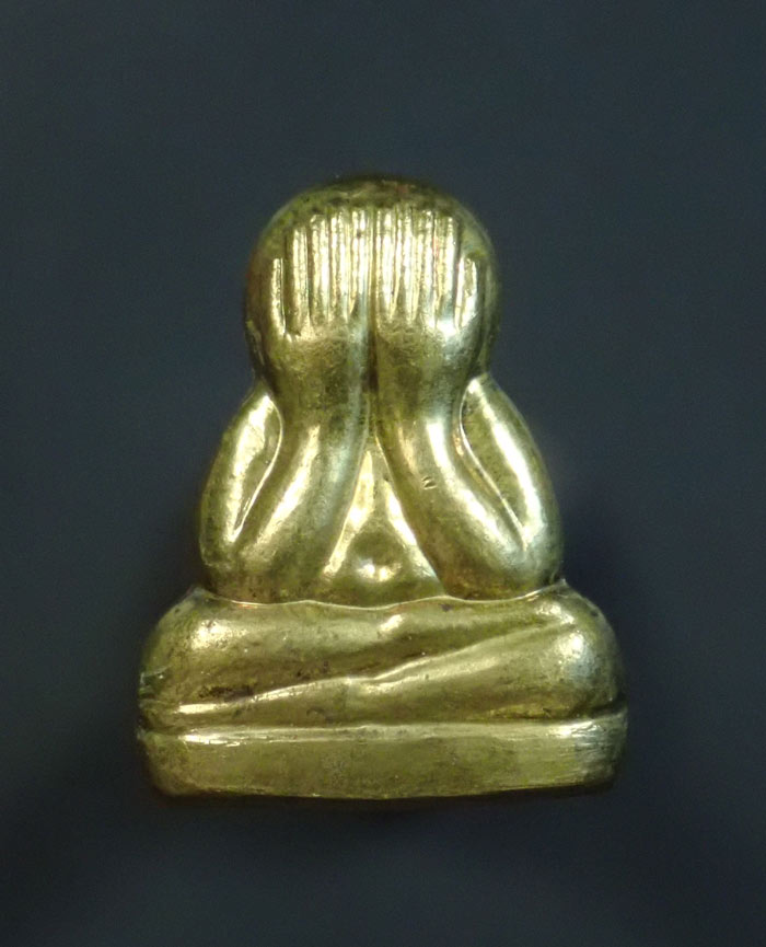 *4 องค์* พระปิดตามหาลาภ 87 ปี พ่อท่านเขียว วัดห้วยเงาะ ปัตตานี ปี 2558 เนื้อนวะโลหะไม่ตัดปีก, เนื้อทองแดงไม่ตัดปีก, เนื้อทองทิพย์ และเนื้อทองแดง