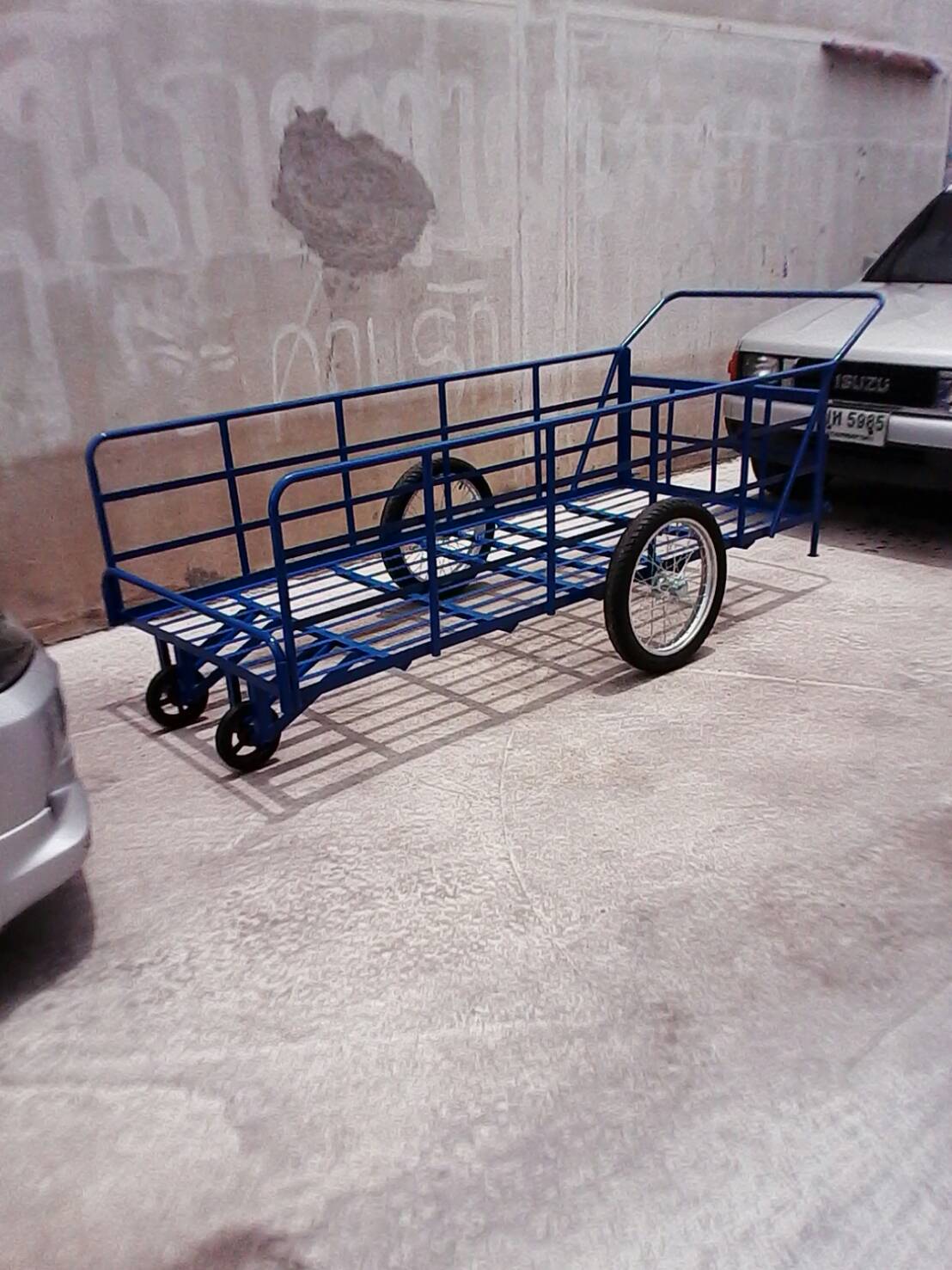 รถเข็นของอเนกประสงค์ ขนาดใหญ่(พิเศษ) ก.100×ย.240×ส.60ซม.