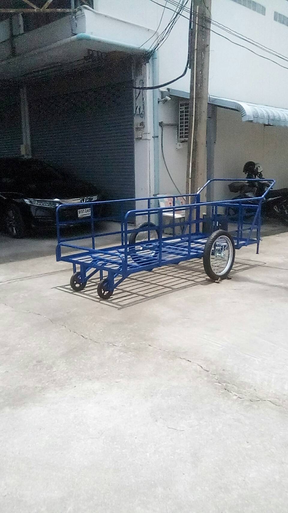 รถเข็นของอเนกประสงค์ ขนาดใหญ่(พิเศษ) ก.100×ย.240×ส.60ซม.