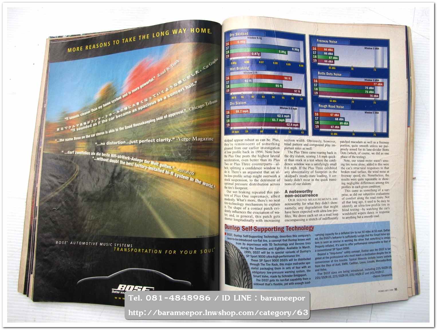 หนังสือนิตยสารรถยนต์ ไทย-เทศ มีหลายหัว หลายราคา