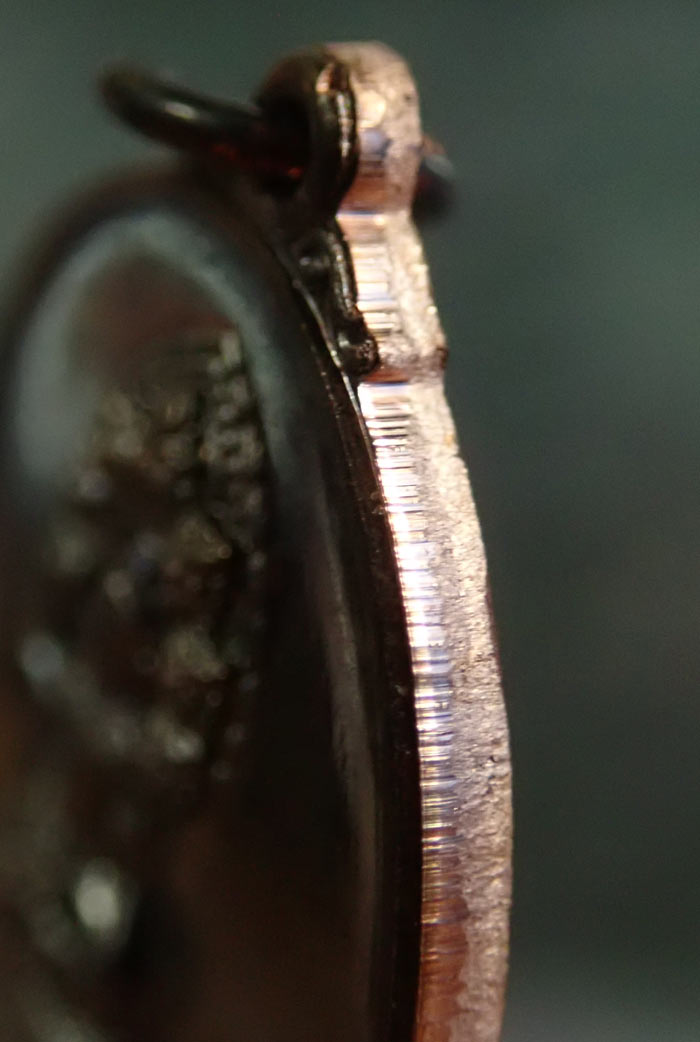 HOT!! เหรียญองค์พ่อจตุคามรามเทพวิหารจังหวัดนราธิวาส รุ่นดวงเหนือดาว ปี 2563 เนื้อทองแดงรมดำ