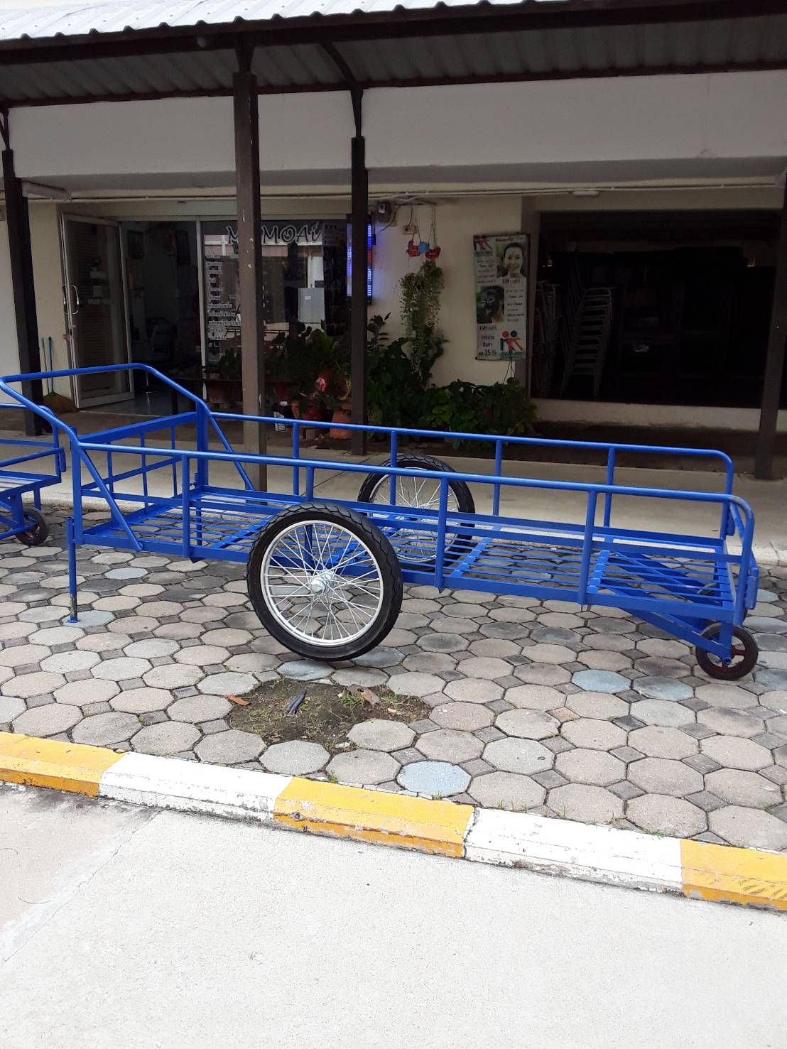 รถเข็นของ ขนาด 100×240ซม.เหล็กใหญ่(พิเศษ)