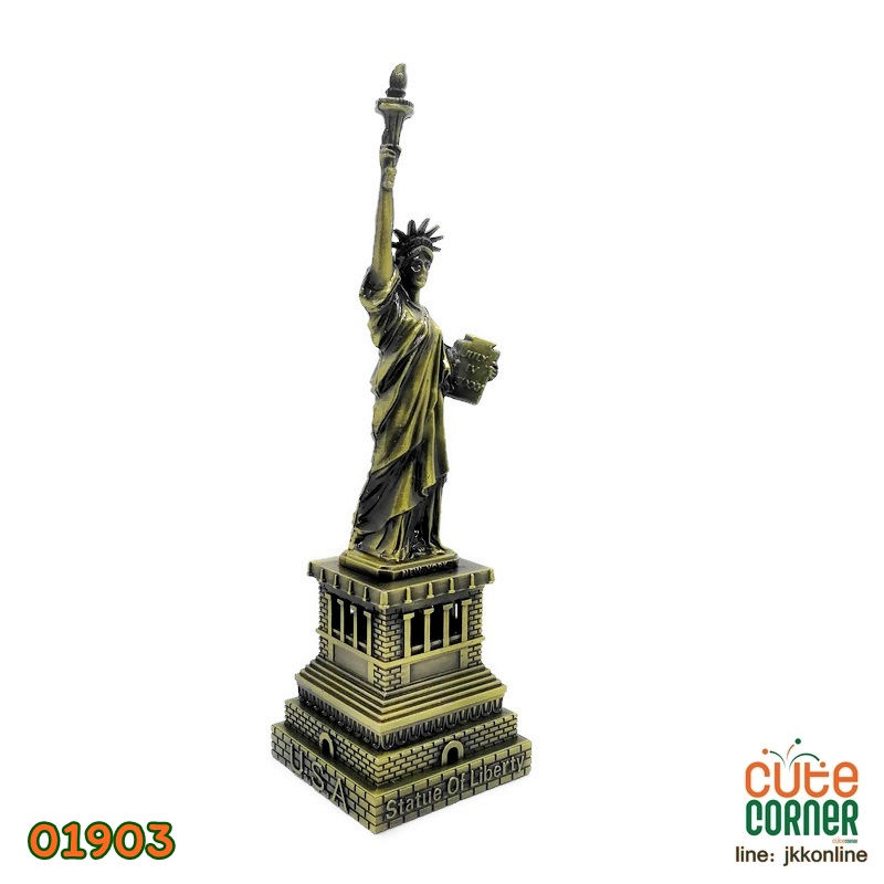 01903- โมเดลเทพีเสรีภาพ BL 26 ซม - ฟรีค่าส่ง
