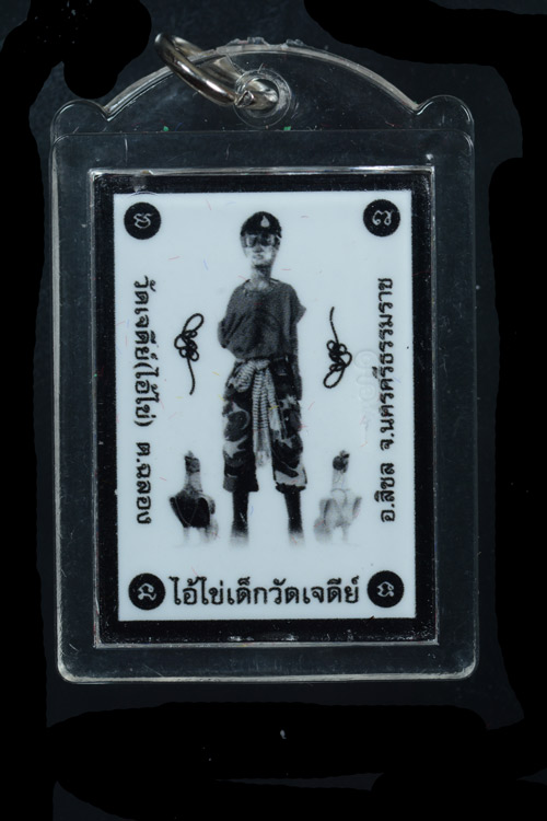 ไอ้ไข่ เด็กวัดเจดีย์ ภาพในกรอบอะคริลิค รุ่นสรงน้ำ 63