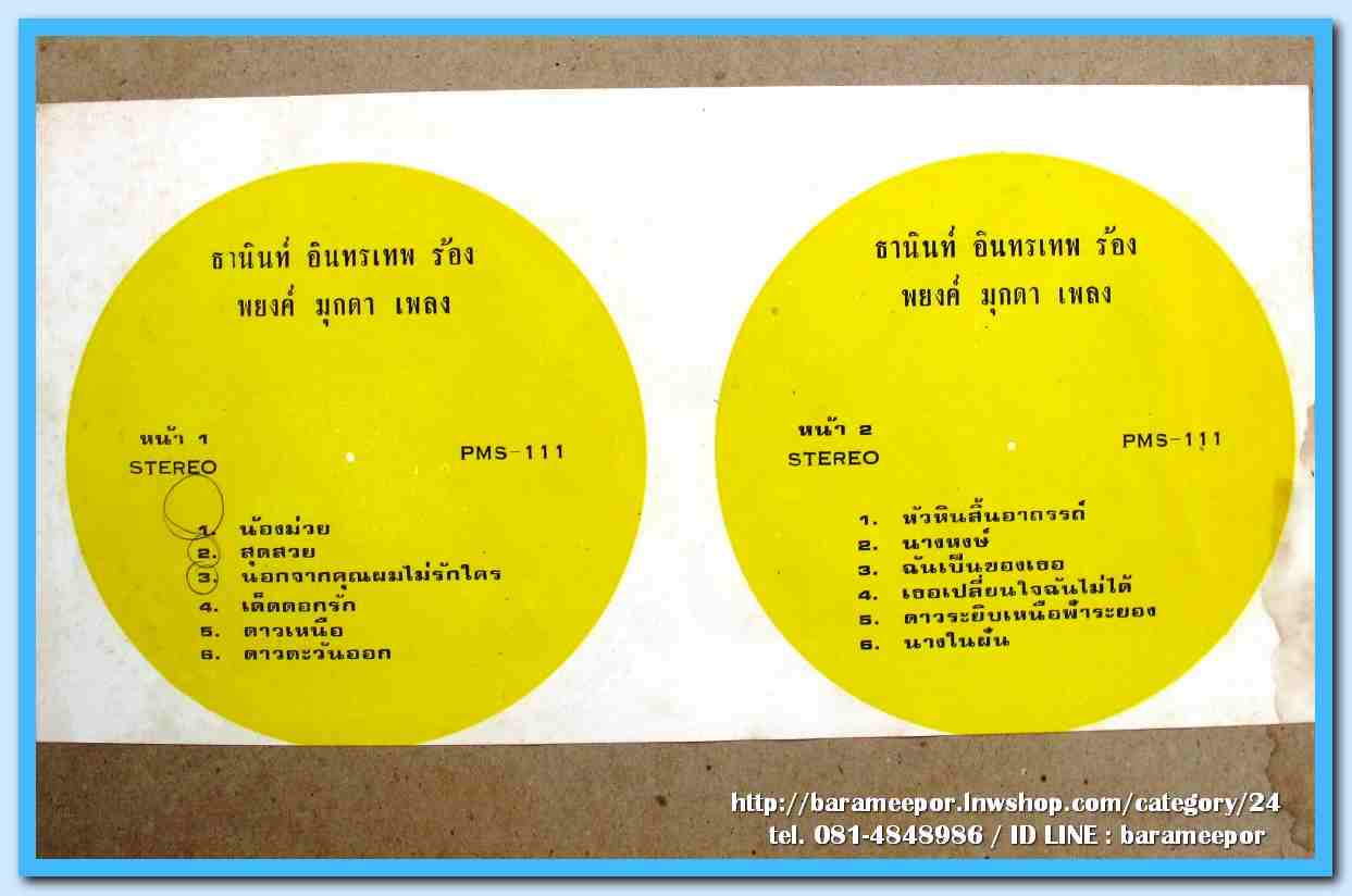 ธานินท์ อินทรเทพ ชุด น้องม่วย