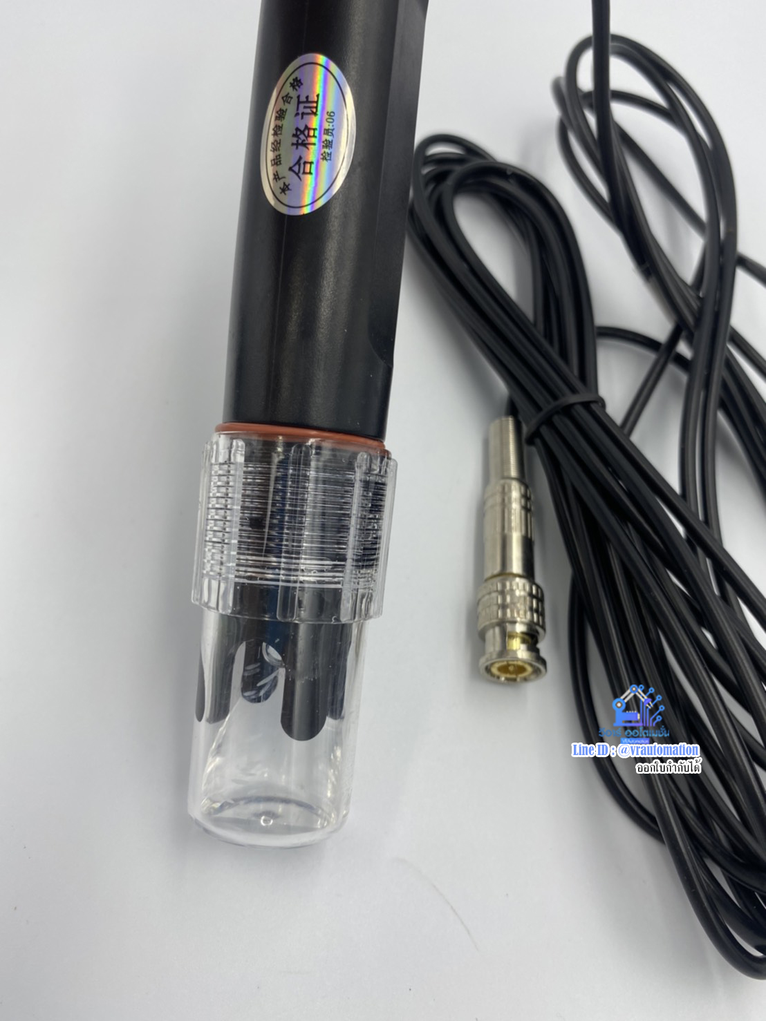 เซ็นเซอร์วัดค่า PH ในน้ำ และวัดอุณหภูมิ รอง RS-485 Modbus RTU