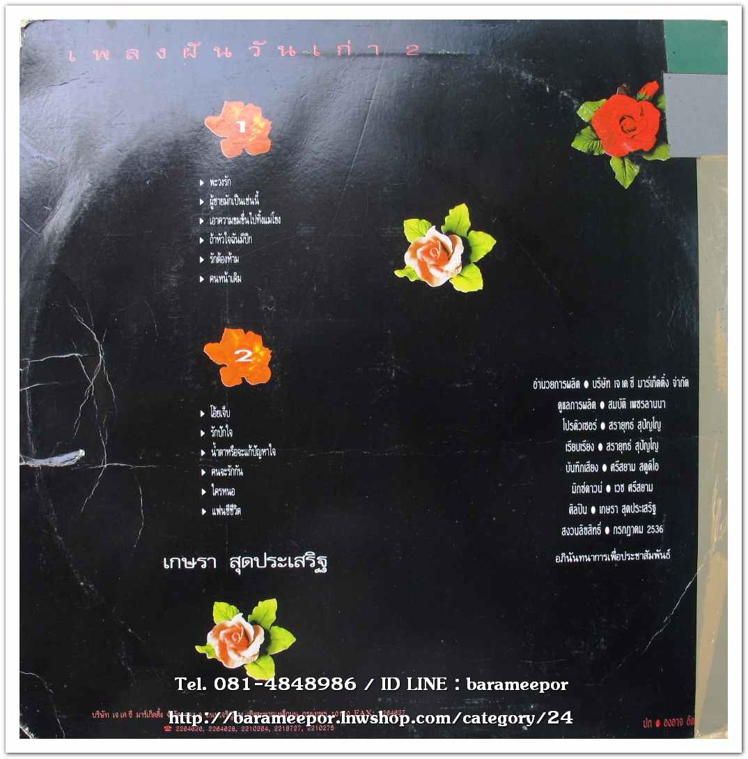 เกษรา สุดประเสริฐ ชุด เพลงฝันวันเก่า 2 นำเพลงลูกกรุงที่เพราะๆ มาขับร้องใหม่