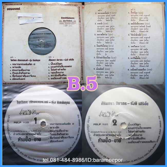 รวมเพลง AZONA กุ้ง - ไพจิตร - ศิรินทรา - รังสี