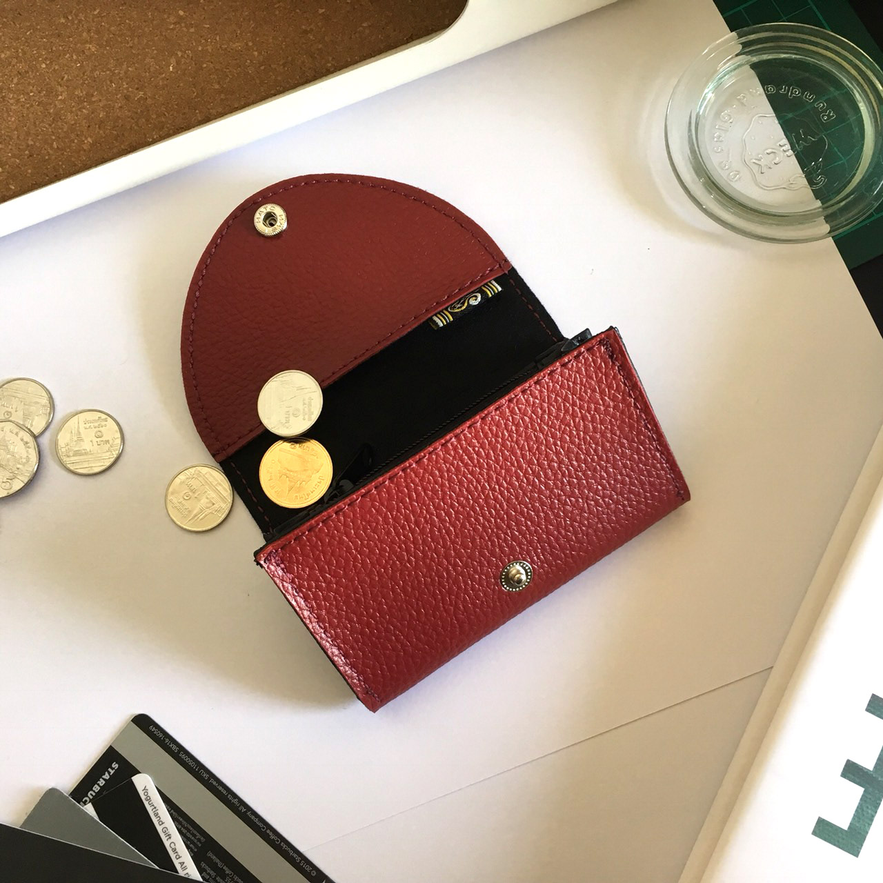 Secret Brown(น้ำตาลเข้ม) - Nano Wallet