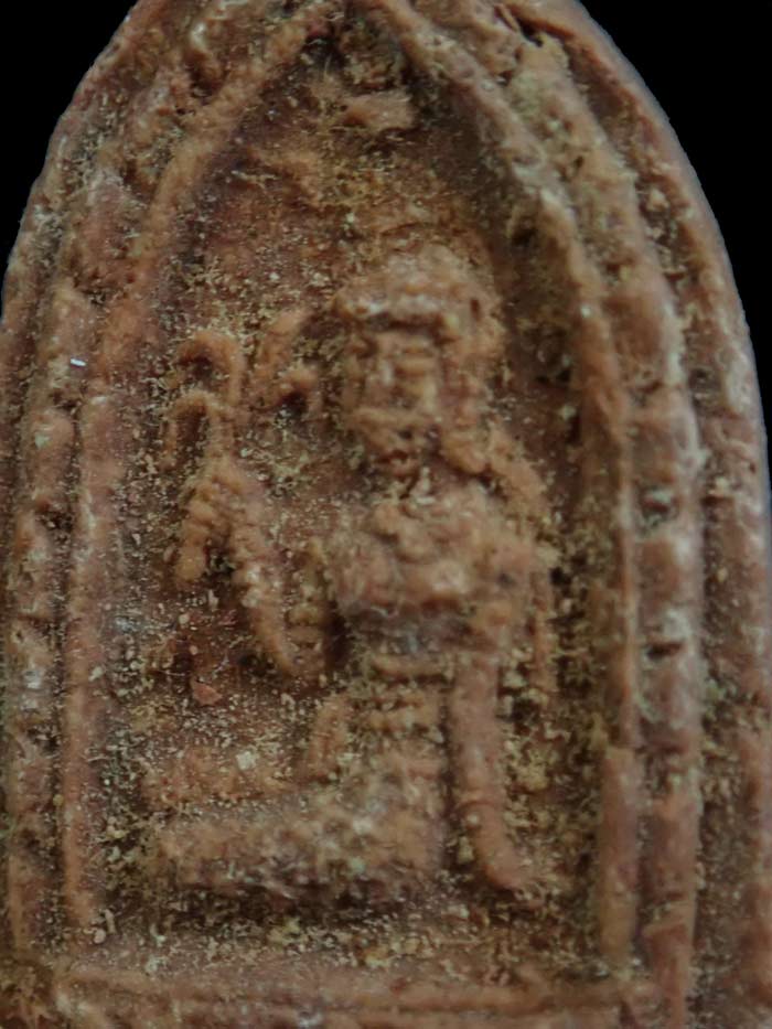 *พระปี 2497* พระแม่โพสพ วัดโพธิ์ศรี จ.ลพบุรี ปี 2497 สมเด็จพระพุฒาจารย์ (นวม) ปลุกเสก เนื้อผงแดง พร้อมบัตรรับรองพระแท้ (สถาบันการันตีพระ)