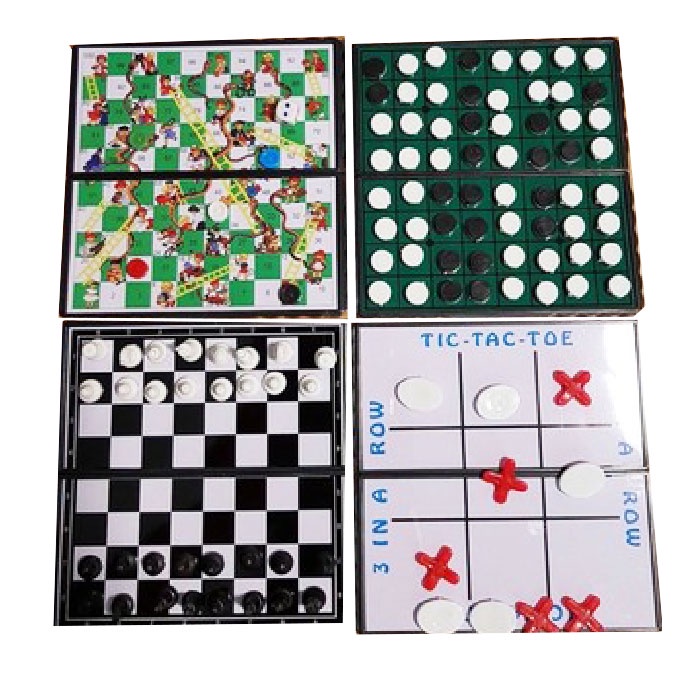 BO274 เกมส์กระดานหมากรุกแม่เหล็ก เกมบันไดงูแม่เหล็ก ขนาด15x15 cm หมากฮอส โอเทลโล่ โอเอ็กซ์ ฝึกสมอง ของเล่นเสริมพัฒน