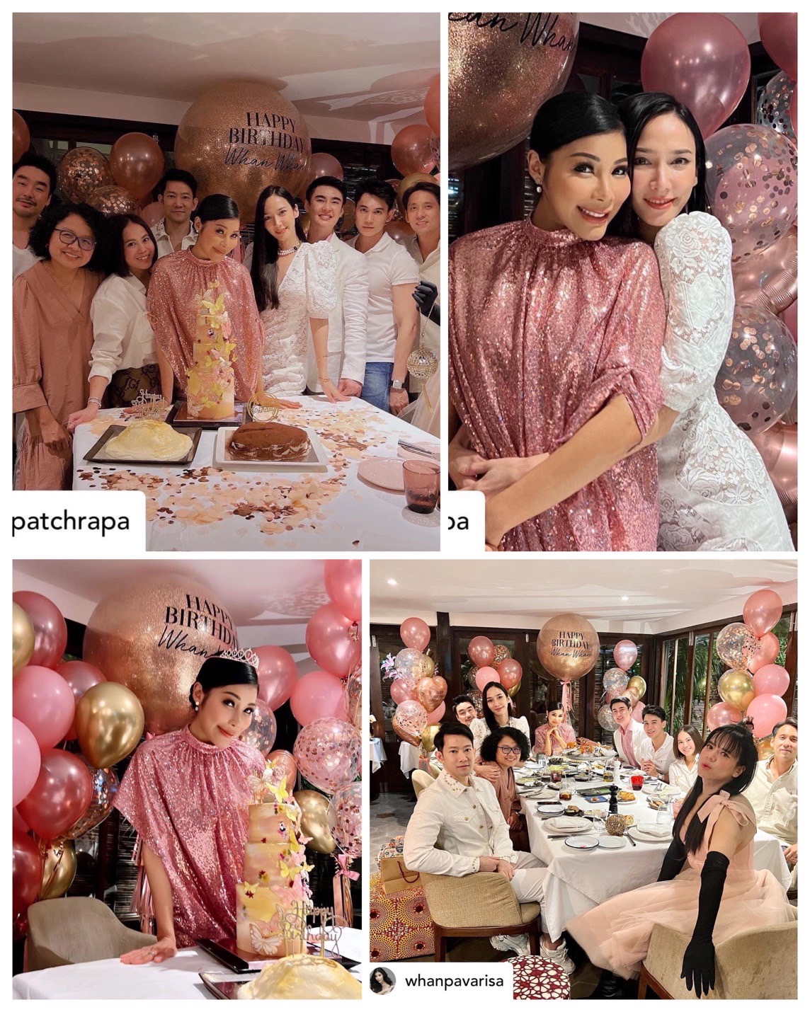 ลูกโป่งขอแต่งงาน โทนโรสโกลด