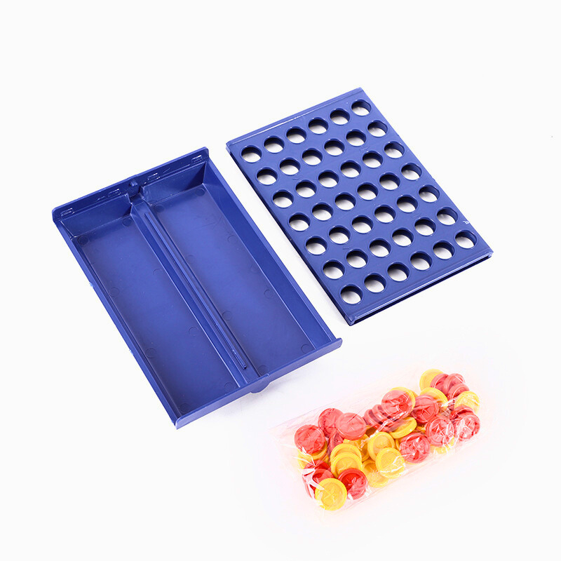 ⭐ลดเหลือ 37฿ ใส่โค๊ด 8QWSTNRT⭐BO084-1 ขนาด 18.5x13.5cm เกมเรียงเหรียญ 4 in a line เกมส์ หยอดเหรียญ บิงโก เกมส์บอร์ด