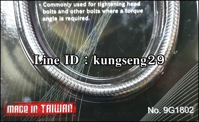 FORCE ประแจขันปอนด์ พร้อมเกจ์วัดแรงบิดแบบองศา รุ่น 9G1802