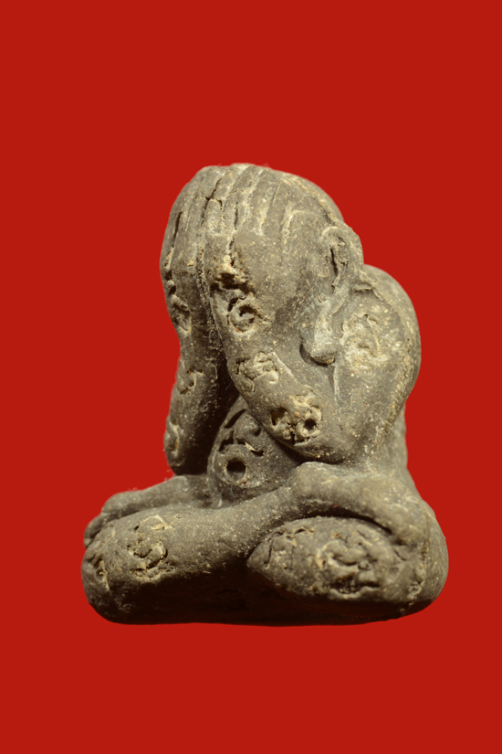 พระปิดตารุ่นแรก หลวงพ่อแดง วัดโคกทราย จ.สงขลา พ.ศ.2540