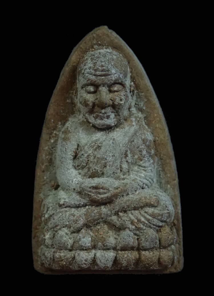 หลวงพ่อทวด วัดปราสาทบุญญาวาส ปี 2545 รุ่นฉลองกรุงรัตนโกสินทร์ 220 ปี เนื้อว่าน พิมพ์ใหญ่ตะกรุดทองคำ 2 ดอก