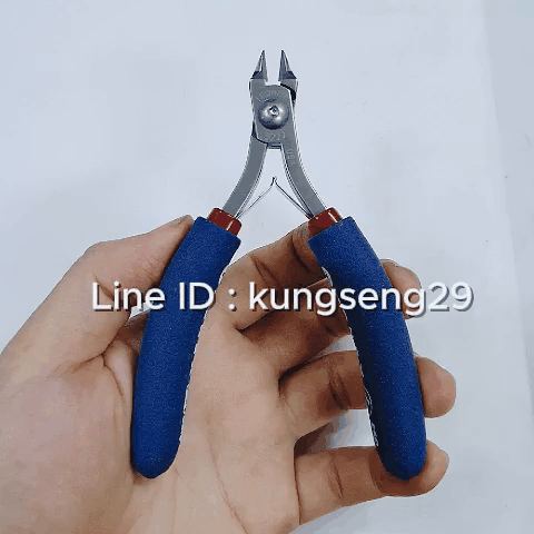 TRONEX 5222 คีมงานจิวเวลรี่ หัวเตเปอร์ มีสปริง 4.6"