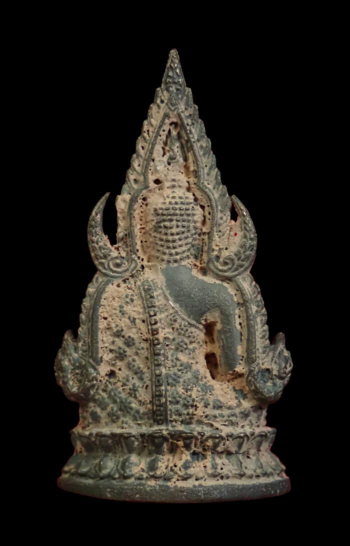 *หมายเลข 1* พระพุทธชินราช รุ่นเจ้าสัวมหาเศรษฐี หลวงพ่อพัฒน์ วัดห้วยด้วน จ.นครสวรรค์ ปี 2561 เนื้อนวะโลหะหล่อดินไทย