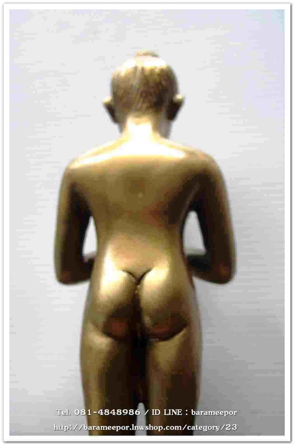 ไอ้ไข่ รุ่น ไอ้ไข่ กายสิทธิ์ เศรษฐีโคตรโคตร องค์บูชาฐานภูเขา ขนาด 9 นิ้วเนื้อสัมฤทธิ์เหลือง ออกวัดเสมาเมือง