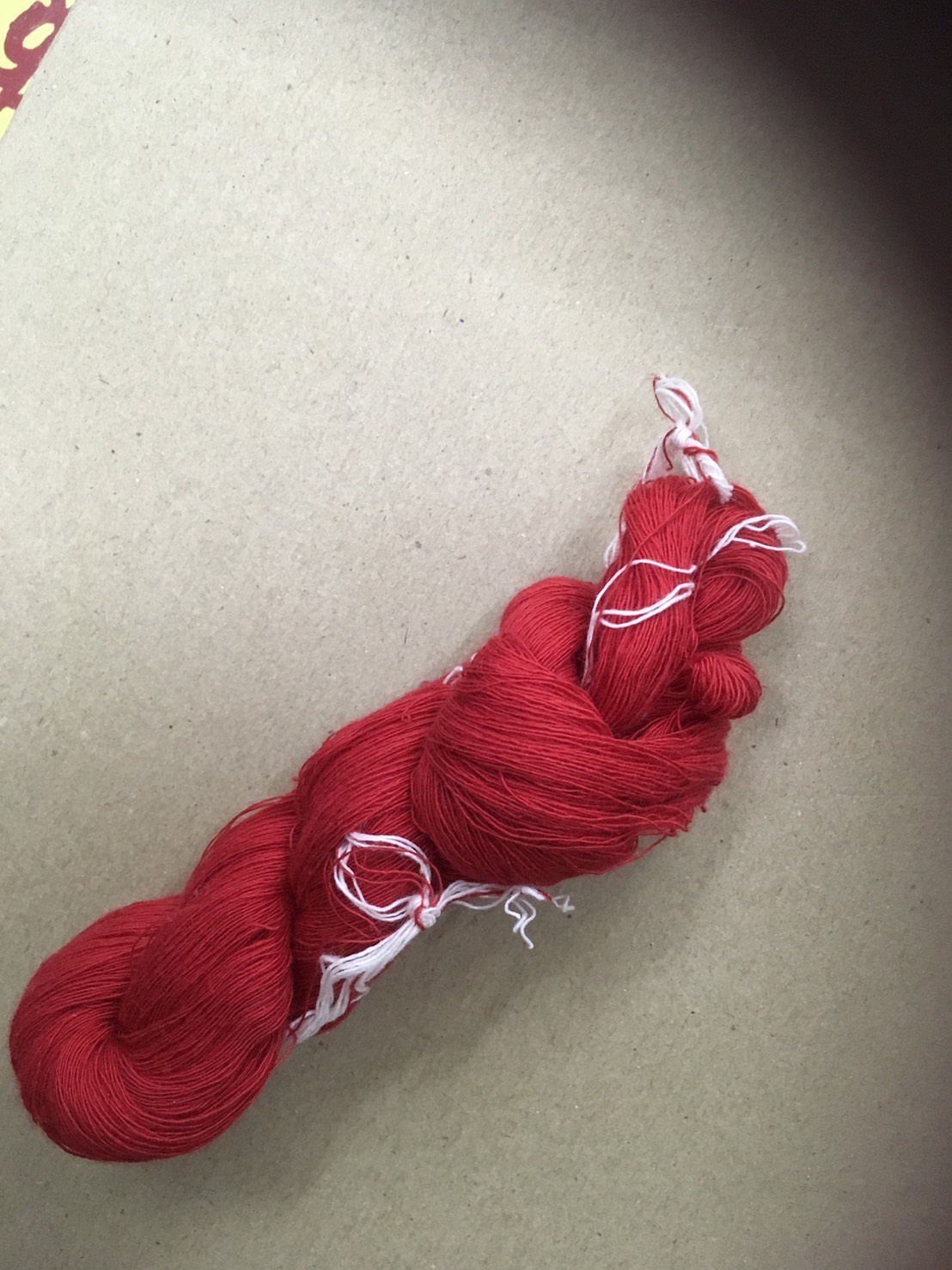 สายสิญจน์ ด้ายดิบ *แท้ (1 กิโลมี 25 มัด)