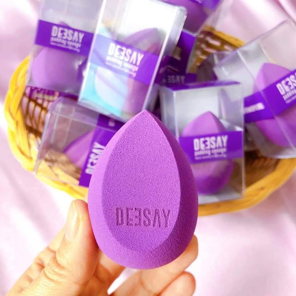 DEESAY Pudding Sponge ฟองน้ำพุดดิ้ง ฟองน้ำสำหรับเกลี่ยรองพื้น ดีเนื้อนุ่มX3 เกลี่ยเนียน สวยปังในทุกลุค
