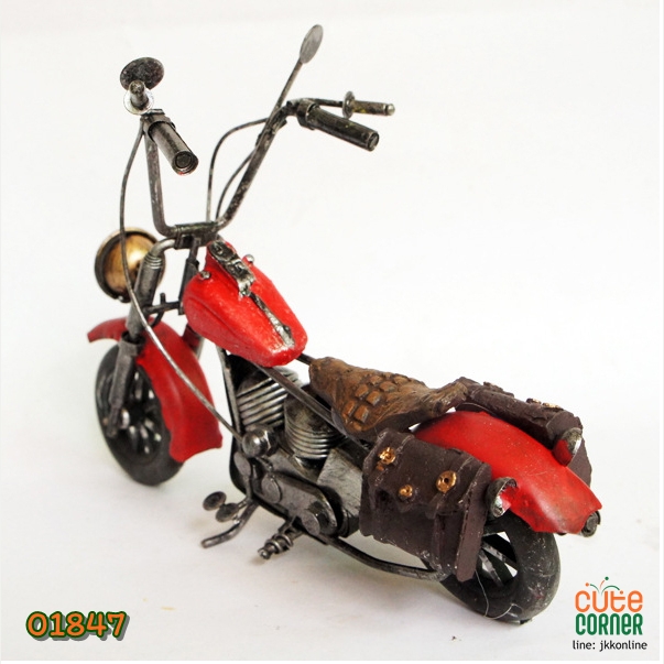 โมเดลรถมอเตอร์ไซค์ M242-Red ฟรีค่าส่ง