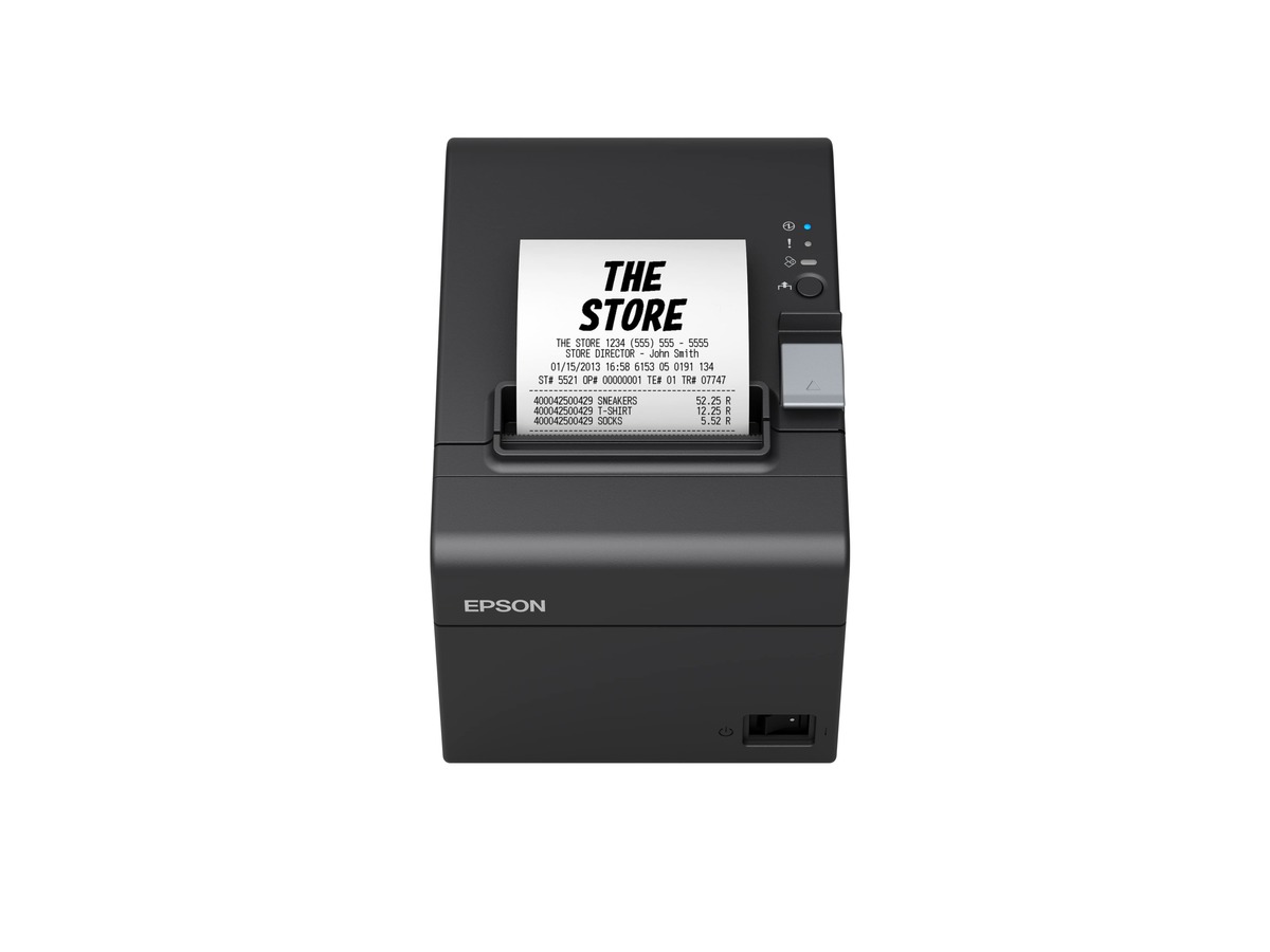 เครื่องพิมพ์ใบเสร็จยีห้อ Epson รุ่น TM-T82III POS Printer (USB + LAN or Serial or Parallel)