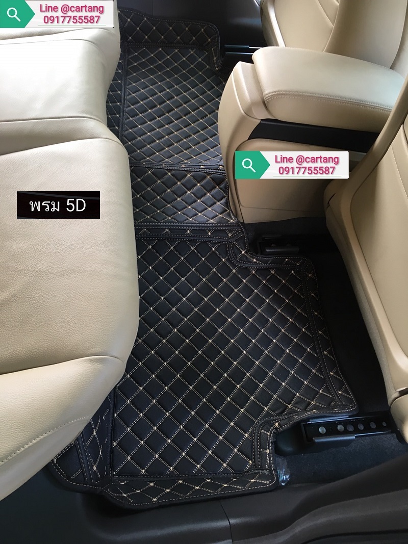 พรมปูพื้นรถยนต์ 5D MAZDA 3 พรม 5D มาสด้า 3 สีดำ