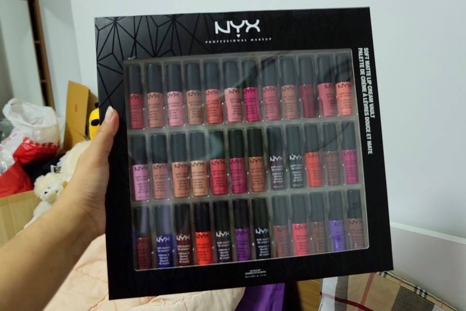 NYX Soft Matte Lip Cream Vault 36 Pieces Set เอ็นวายเอ็กซ์ เซทลิปครีม เนื้อแมท งานมิลเลอร์