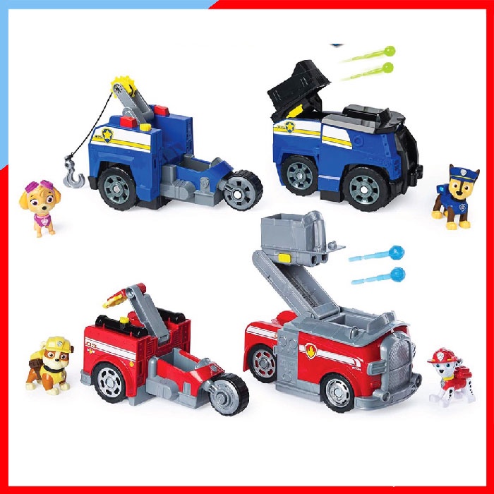 Paw Patrol Split Second Vehicles ของเล่นรถ