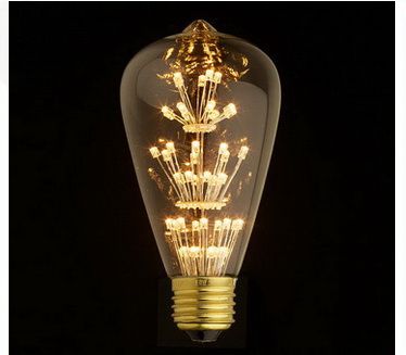หลอดไฟวินเทจ LED รุ่น TD-59 ขั้ว E27 ขนาด 3W