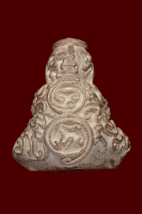 พระปิดตาทักษิณนพฤทธิ์เนื้อเงิน หลวงพ่อดำ วัดใหม่นภาราม (ตากใบ) นราธิวาส