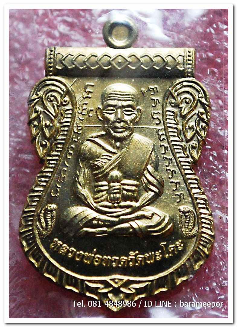 เหรียญหลวงพ่อทวด รุ่น"เจริญลาภ แคล้วคลาด ปราบไพรี ทวียศ"วัดพะโค๊ะ เนื้อทองฝาบาตร..5