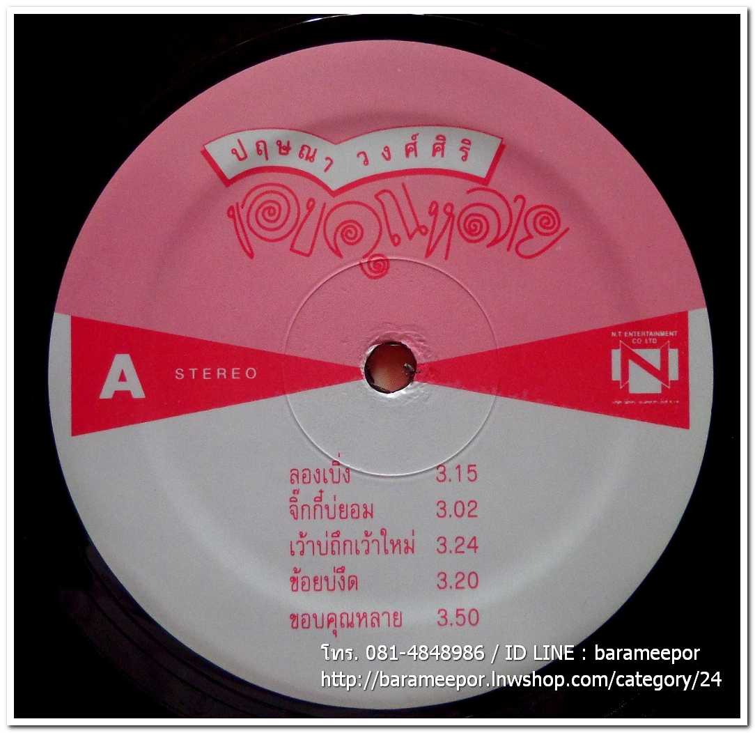 ปฤษณา วงศ์ศิริ ชุด ขอบคุณหลาย