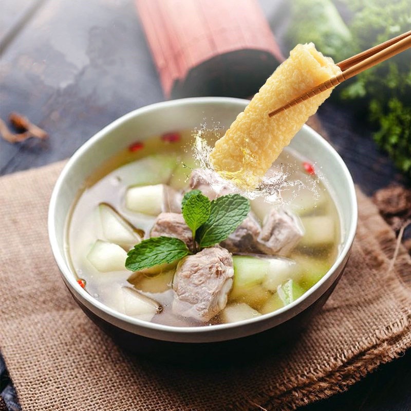 ฟองเต้าหู้ม้วน