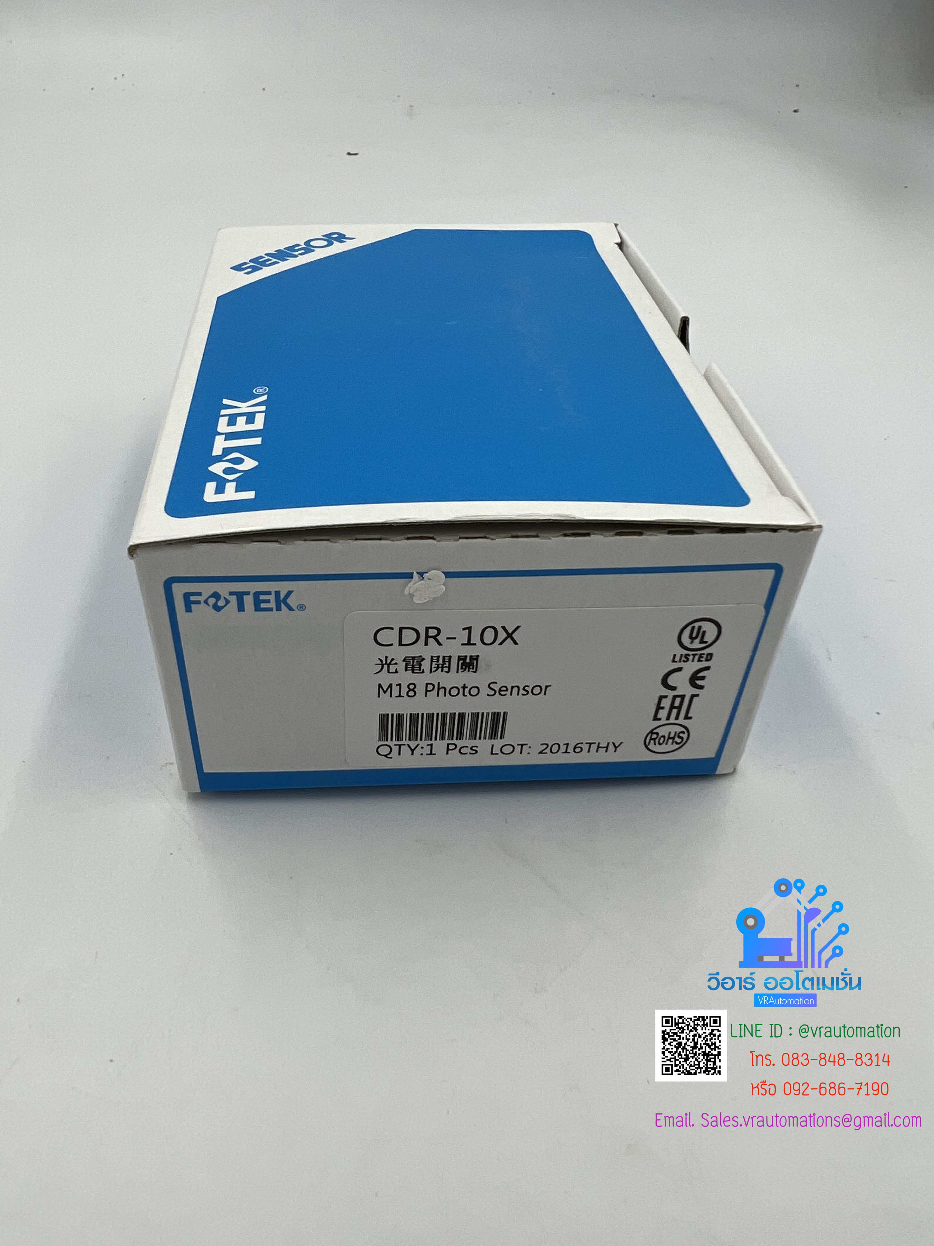 CDR-10X FOTEK: M18 Photo Sensor