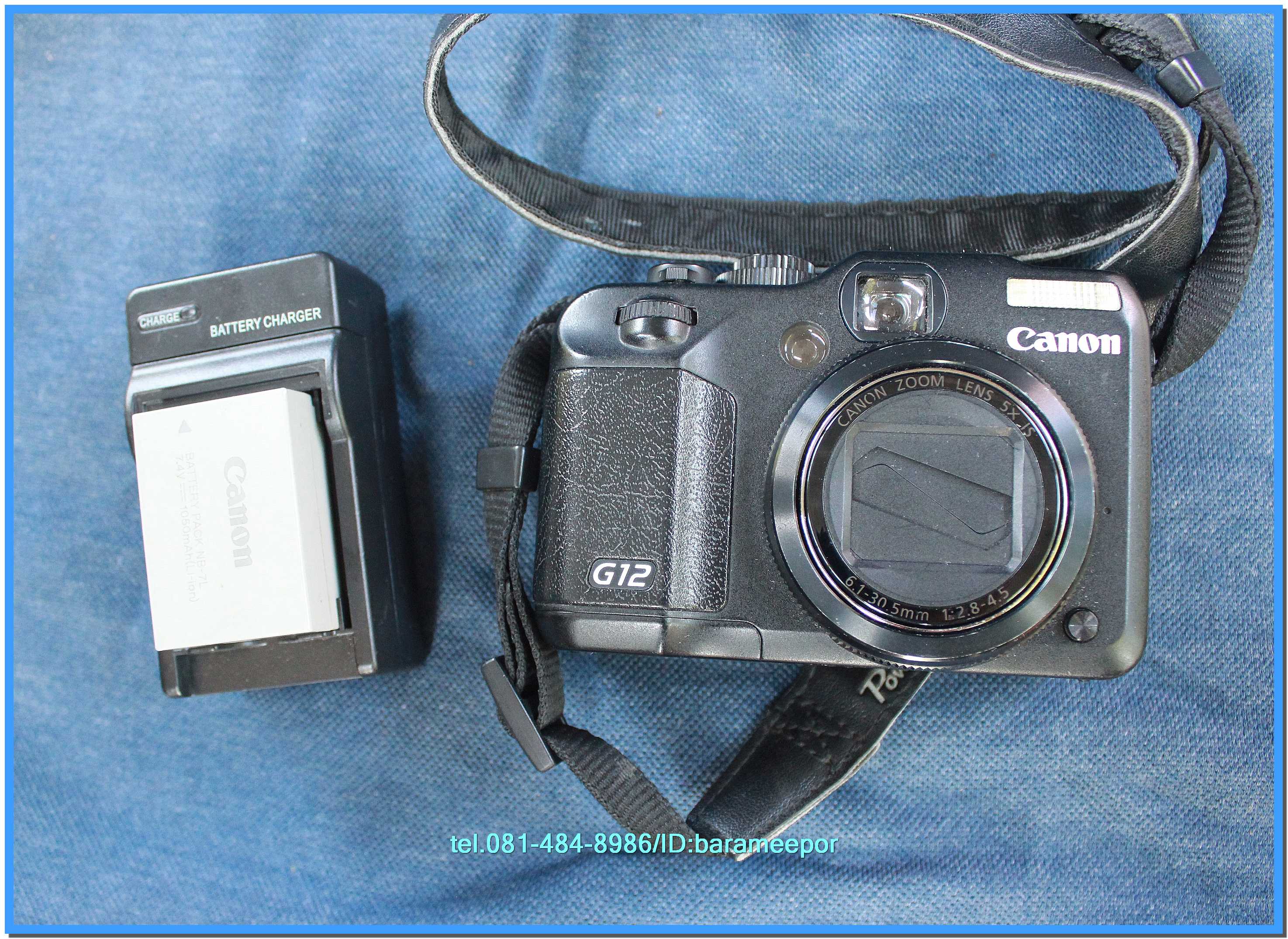 กล้อง Canon G12 + อุปกรณ์ ใช้งานได้ปกติ