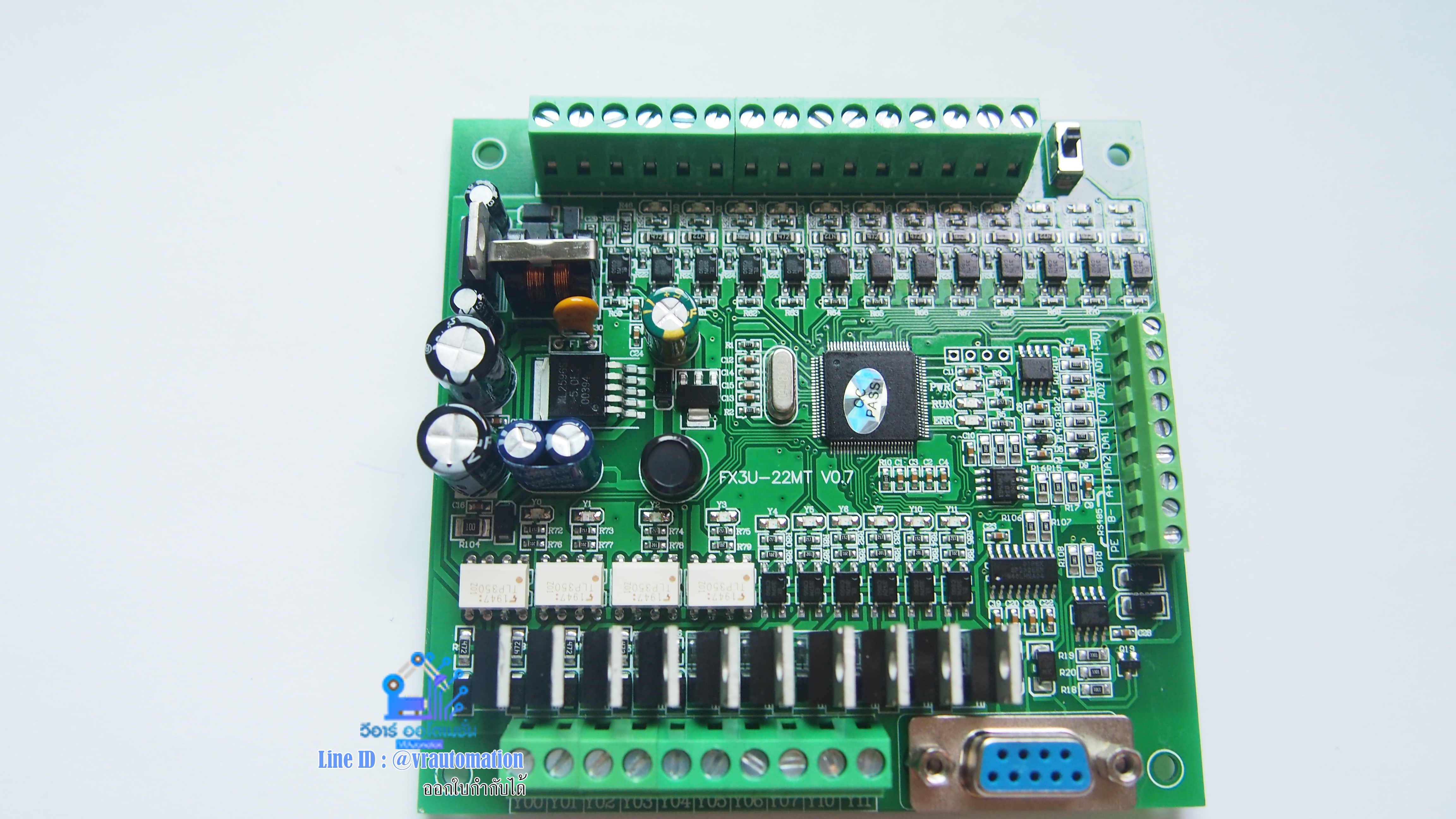 FX3U-22MT-2AD2DA PLC Board