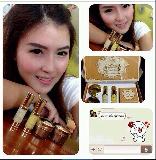 Freshy Face Gold Set ครีมชุดถุงทอง