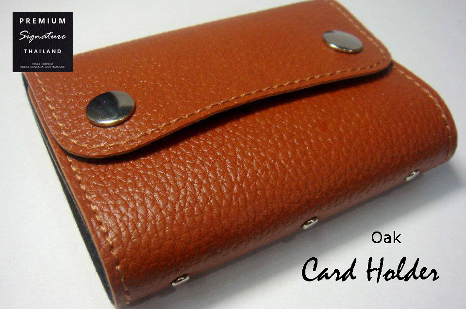 Oak(น้ำตาลอ่อน) - Card Holder